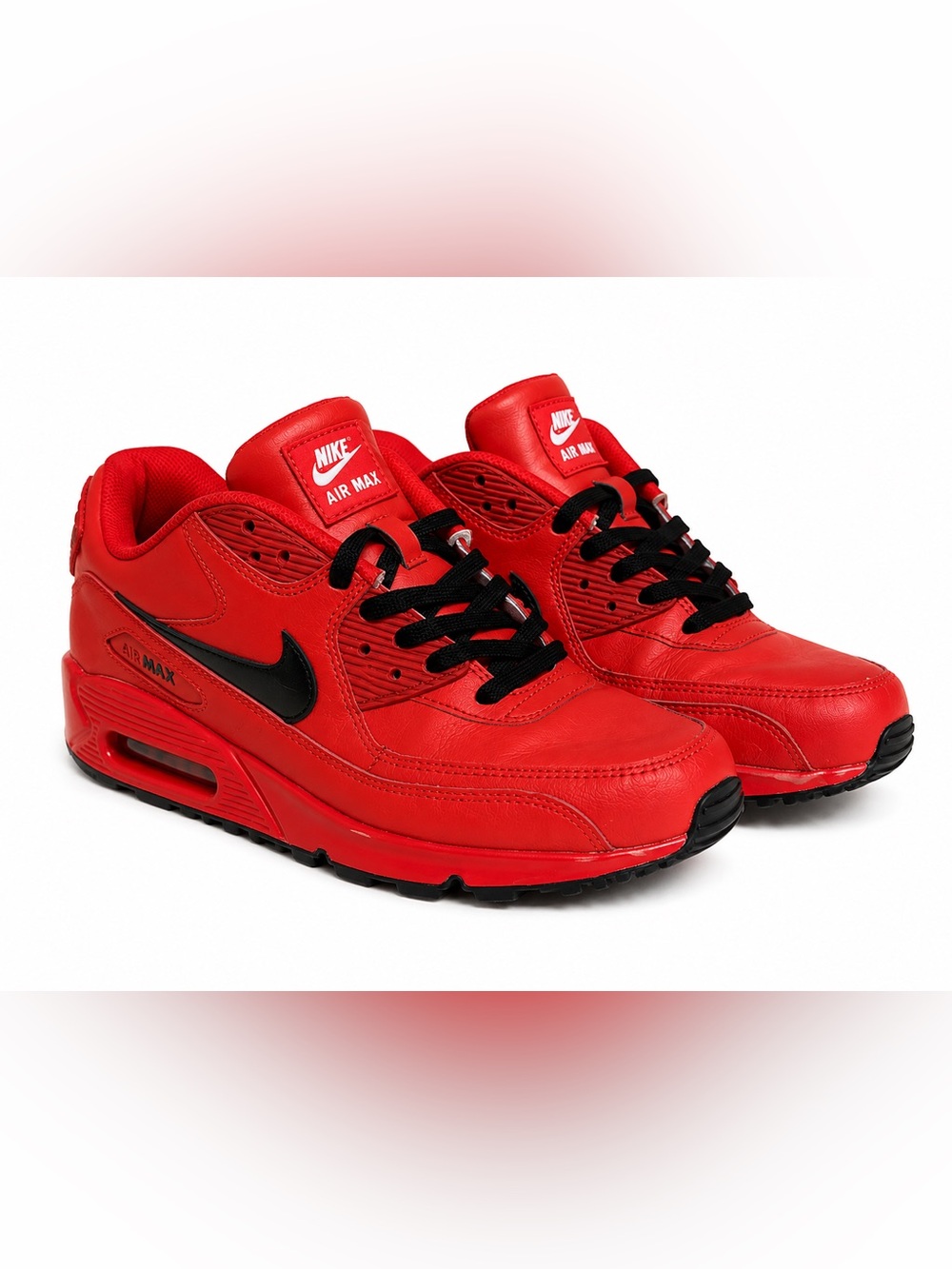 Nike Air Max 90 iD University Red Black Men’s Size 10.5 EU 44.5